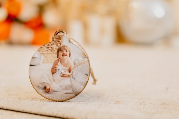 Bola Navidad Madera - Imagen 4