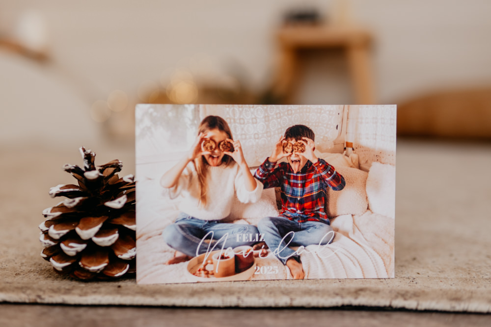 ???? Postal de Navidad 10×15 – Cartulina o Foto Mate - Imagen 2