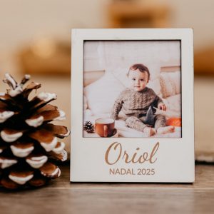 ???? Imán tipo Polaroid (8,5×11) – Texto personalizado