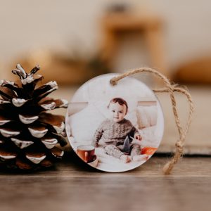 Bola de árbol de metacrilato – Dos caras (7 cm)